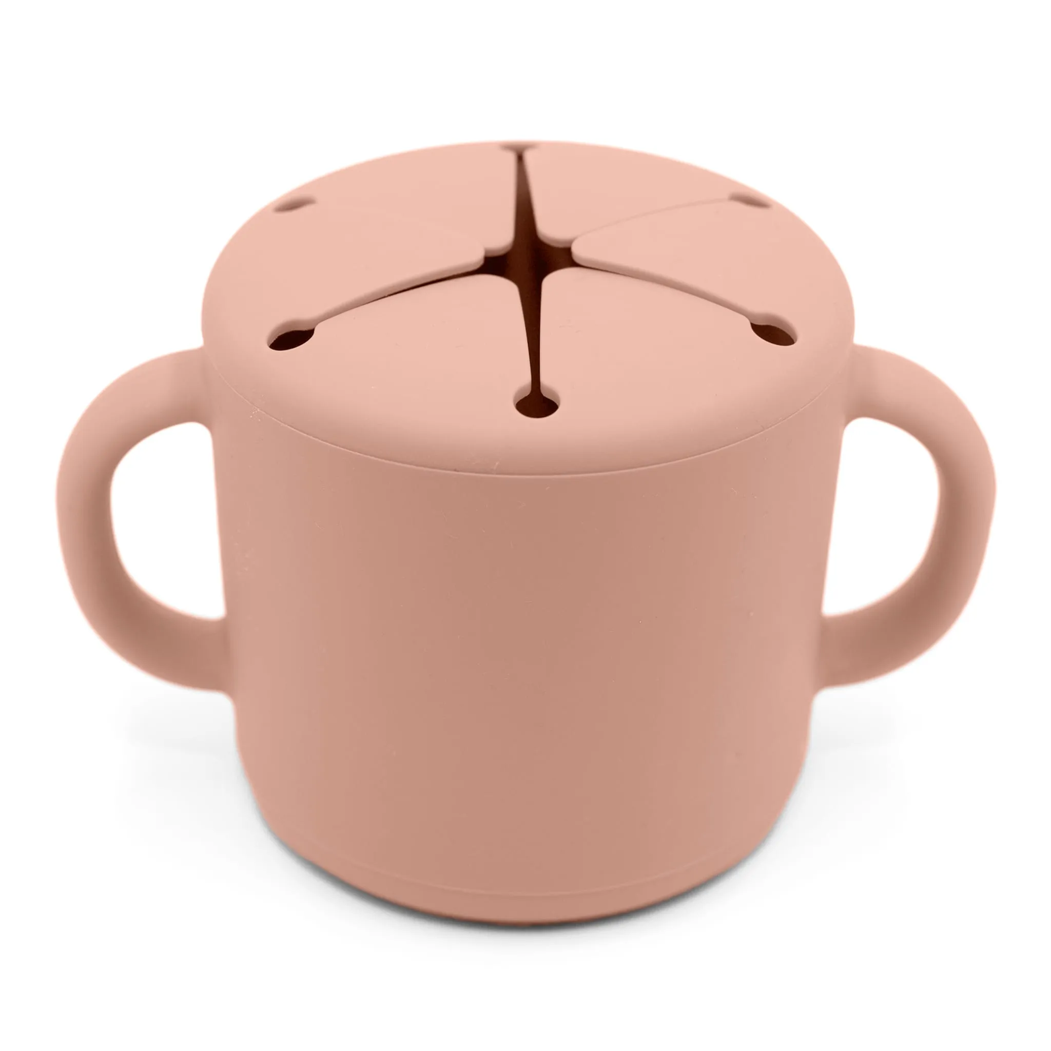 Nouka Bol à Collation Silicone Rose