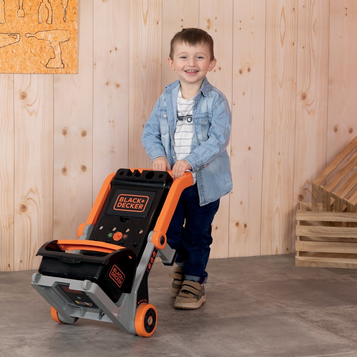 Diable 3 en 1 Black & Decker