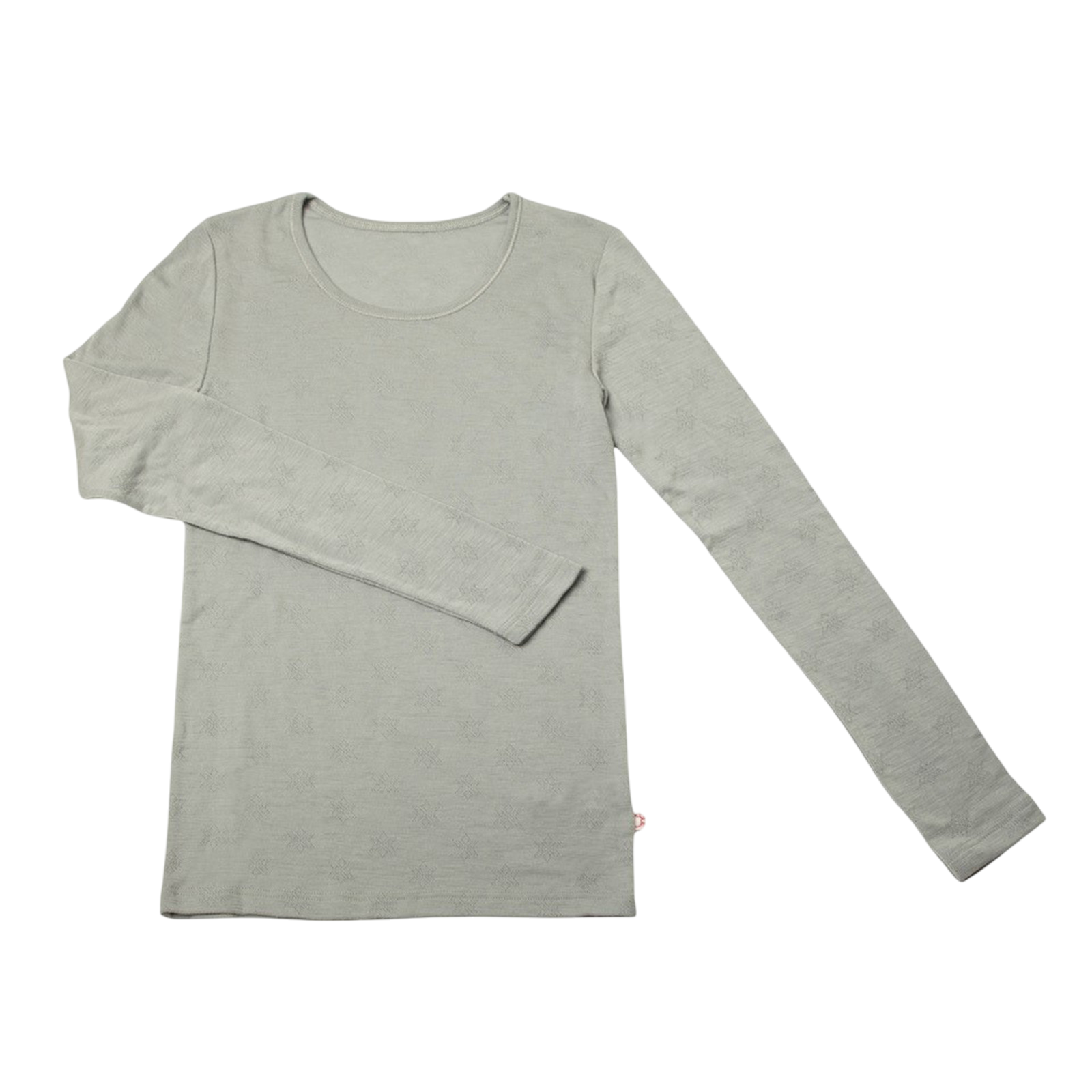 Women Langarmshirt Merino TORTIN Platinum Grey