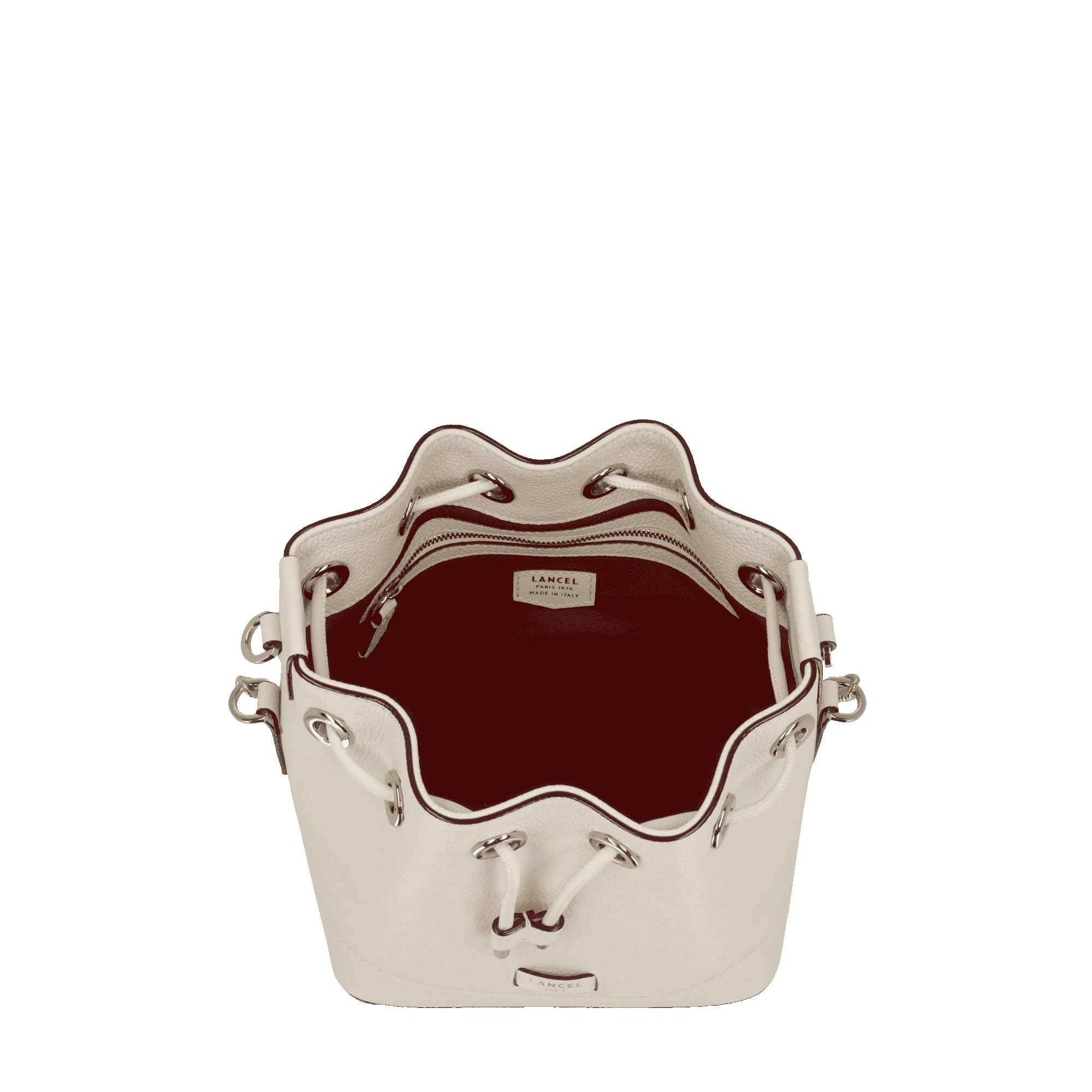 Sac seau Ninon de Lancel-Neige