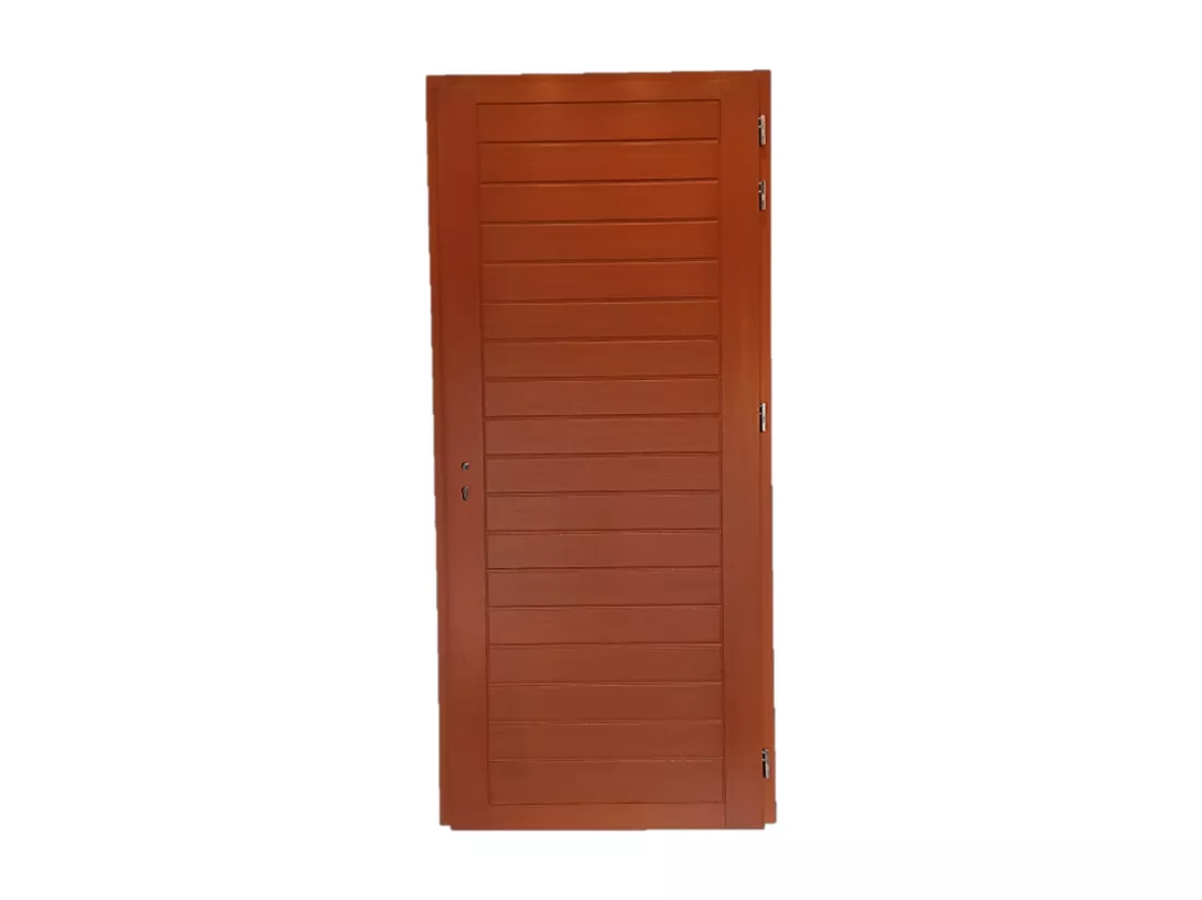 Porte D'Entrée Bois Pleine, Laura, H,215Xl,90 P,Gauche Côtes Tableau