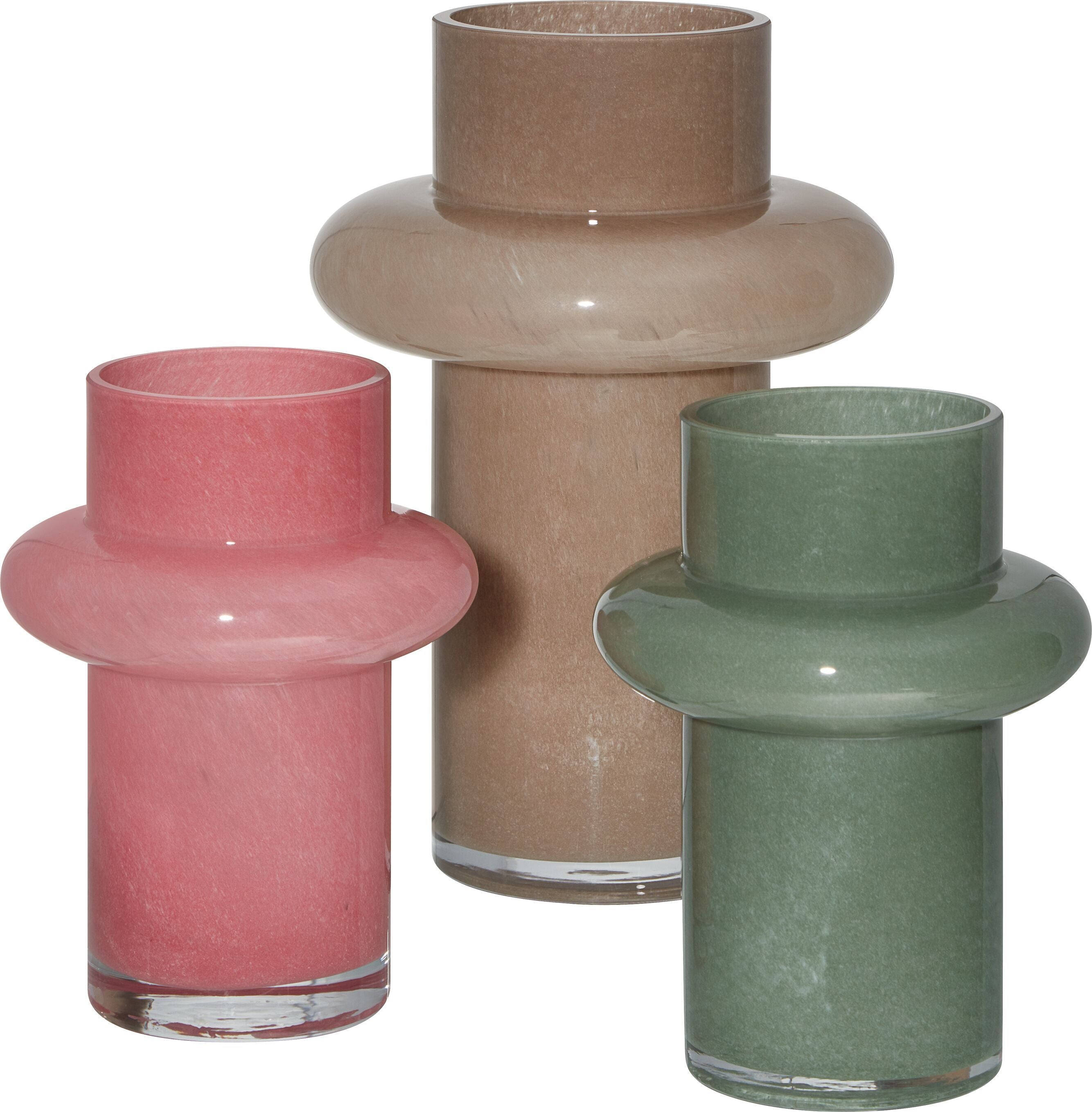 ALEX Vase - Beige / H: 29.0 cm