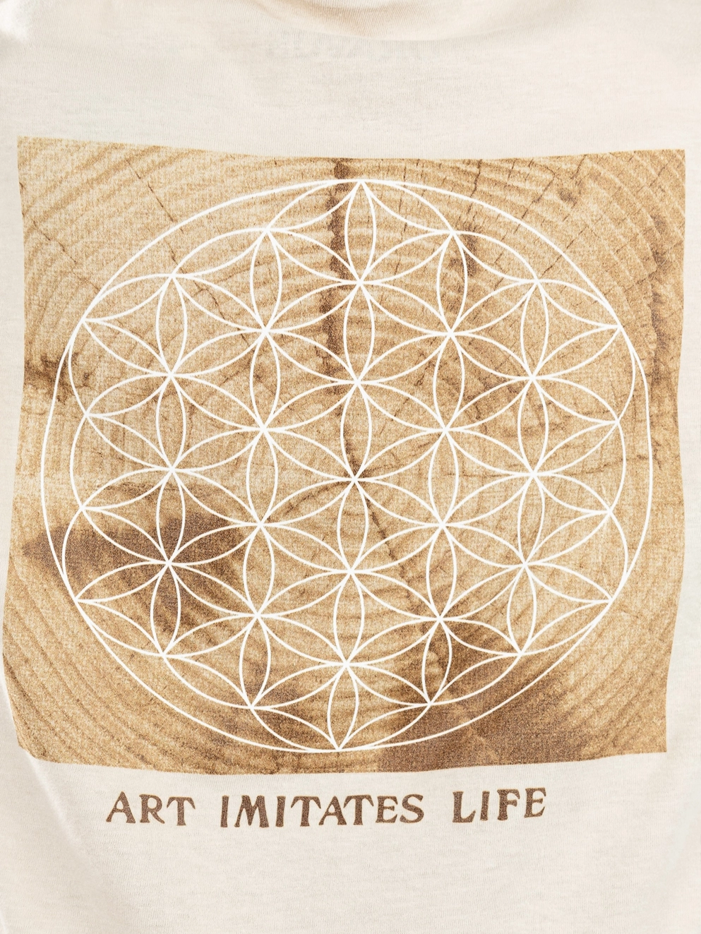 Dravus Art Imitates Nature T-Shirt sand