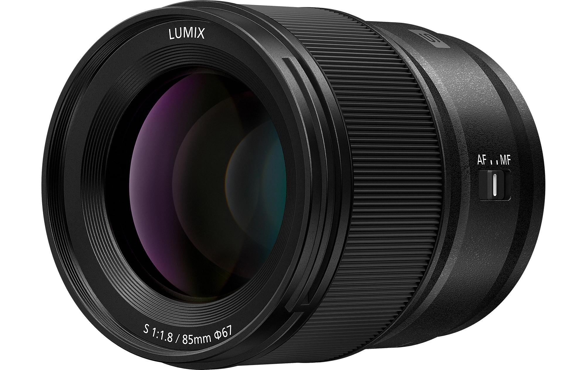 Festbrennweite LUMIX S 85 mm F/1.8 – L-Mount<br>Lichtstarkes Objektiv mit mittlerer Telebrennweite im kompakten und leichten Design