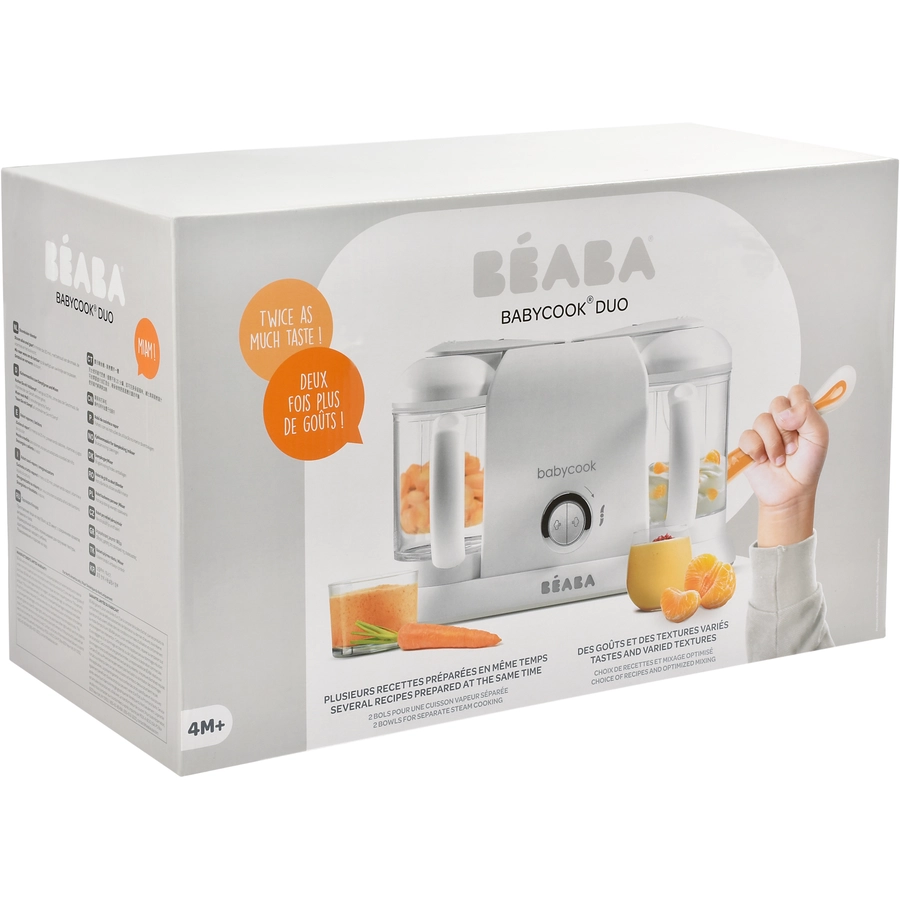 BEABA Küchenmaschine Babycook® Duo weiß  silber