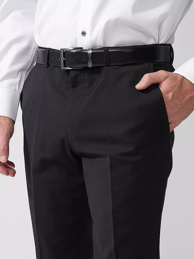 HUGO Anzughose Extra-Slim-Fit HESTON M204X schwarz