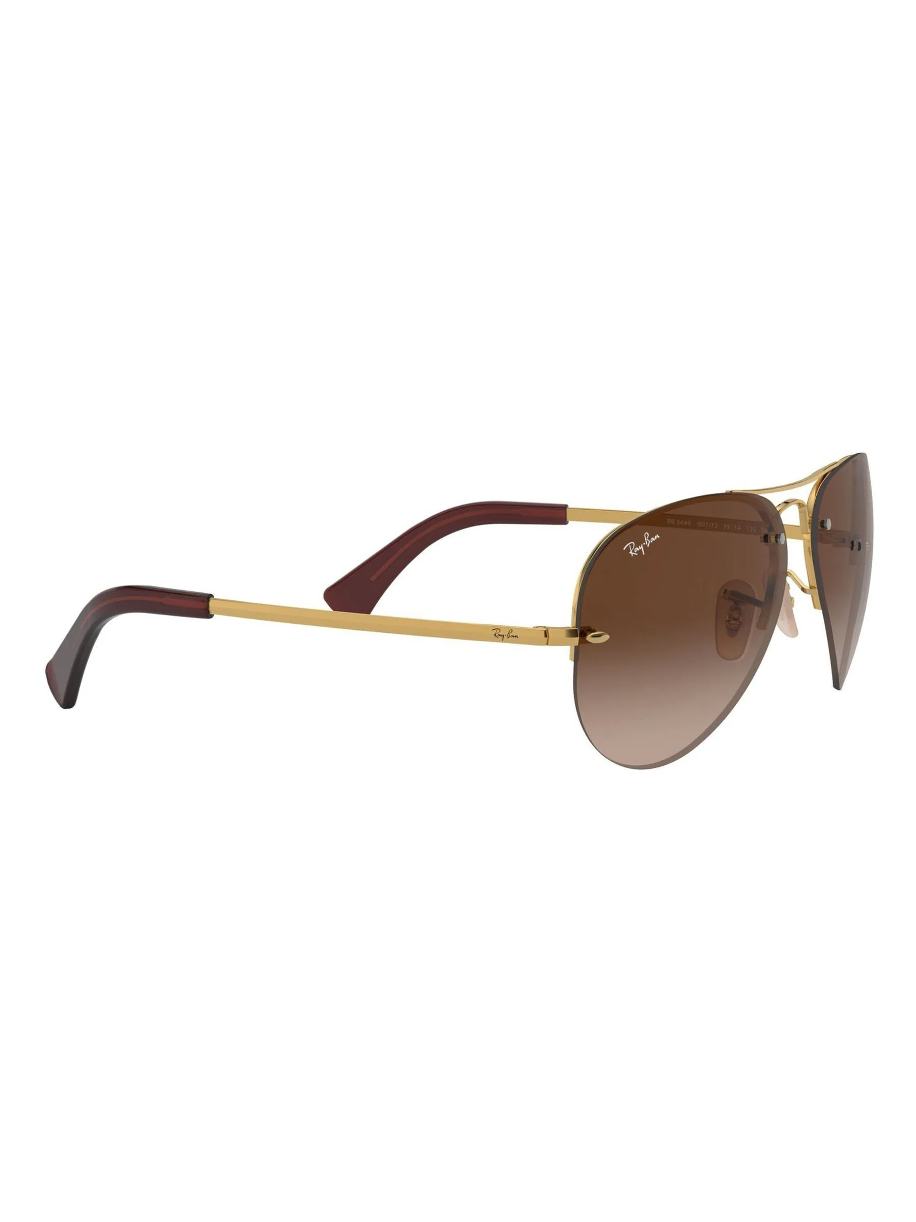 Gouden en bruine glazen - Ray-Ban Lightforce Sunglasses