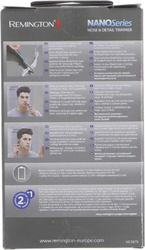 Remington NE3850 Nano Series Lithium - Nose and Detail Trimmer