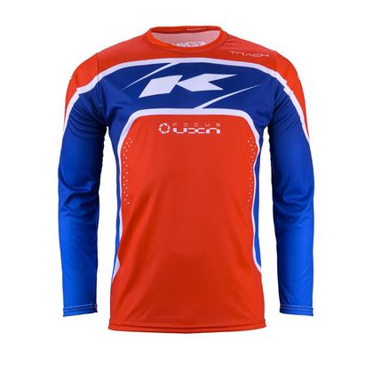 Maillot cross Kenny TRACK - FOCUS - KID - Bleu / Blanc