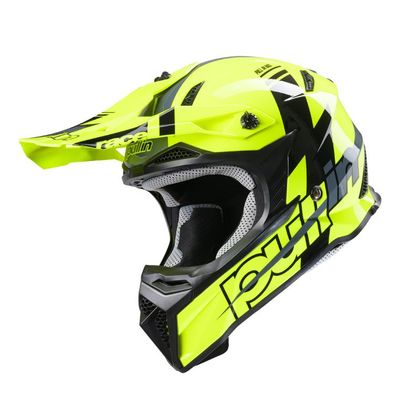 Casque cross Pull-in RACE 2024 - Jaune