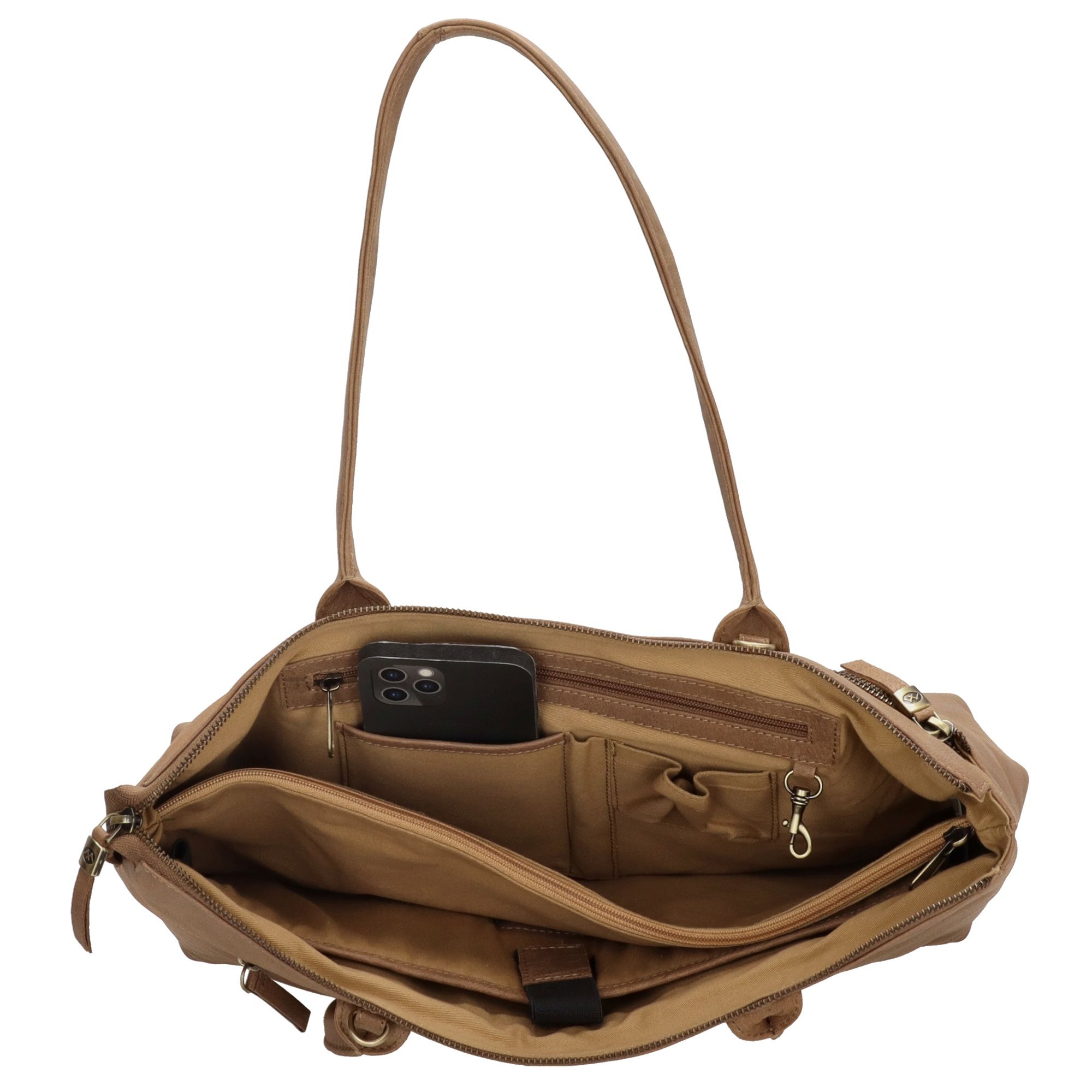 Micmacbags Marrakech Laptoptas 15,6 inch Taupe