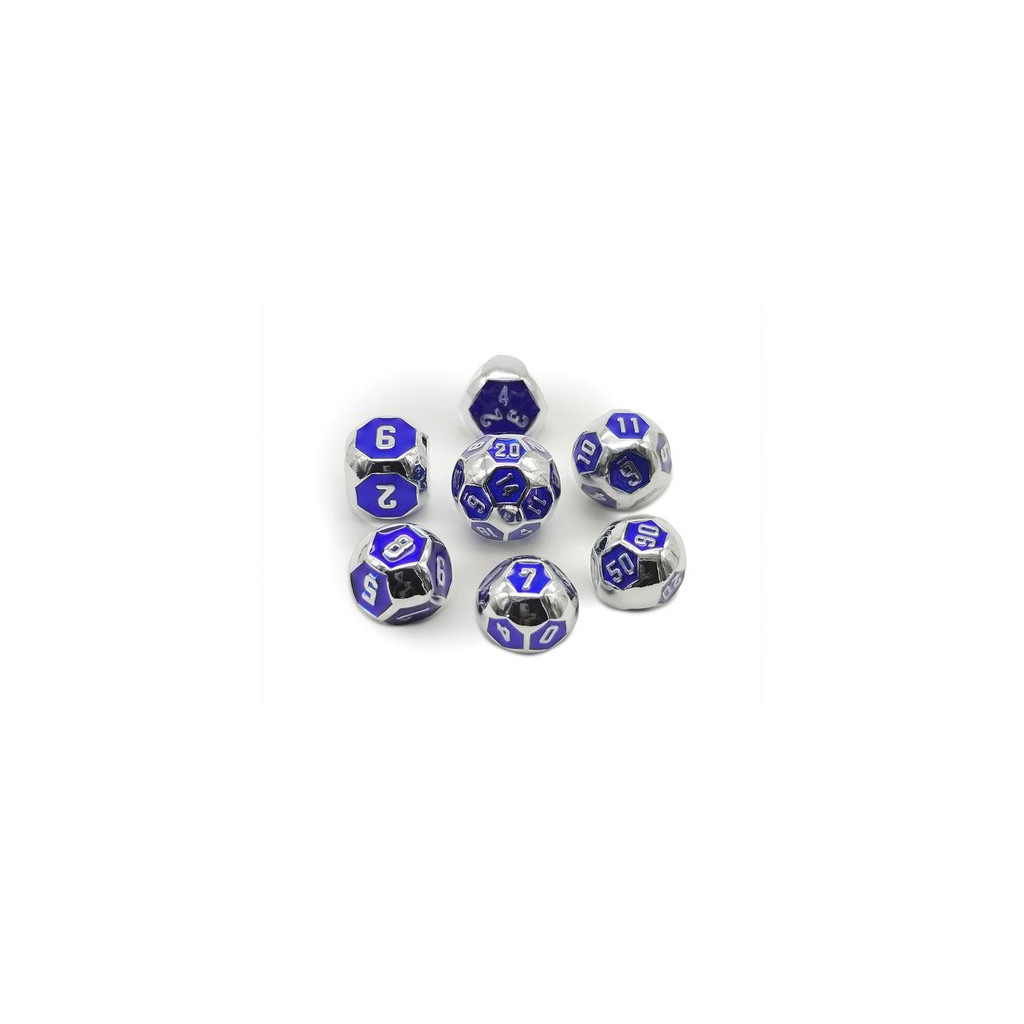 Set de 7 Dés JDR Répliquant : Sphériques