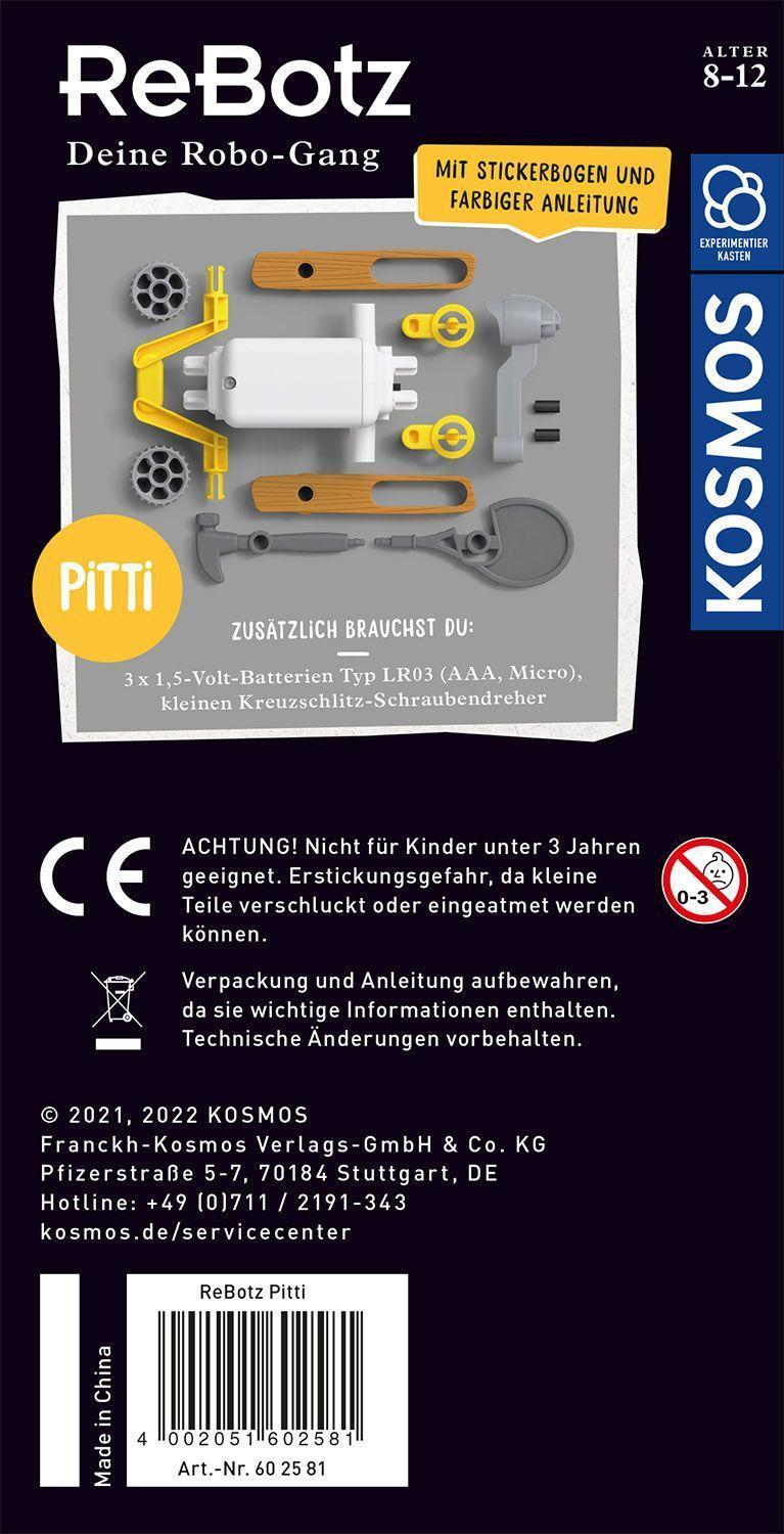 Experimentierkasten REBOTZ - PITTI DER WALKING-BOT