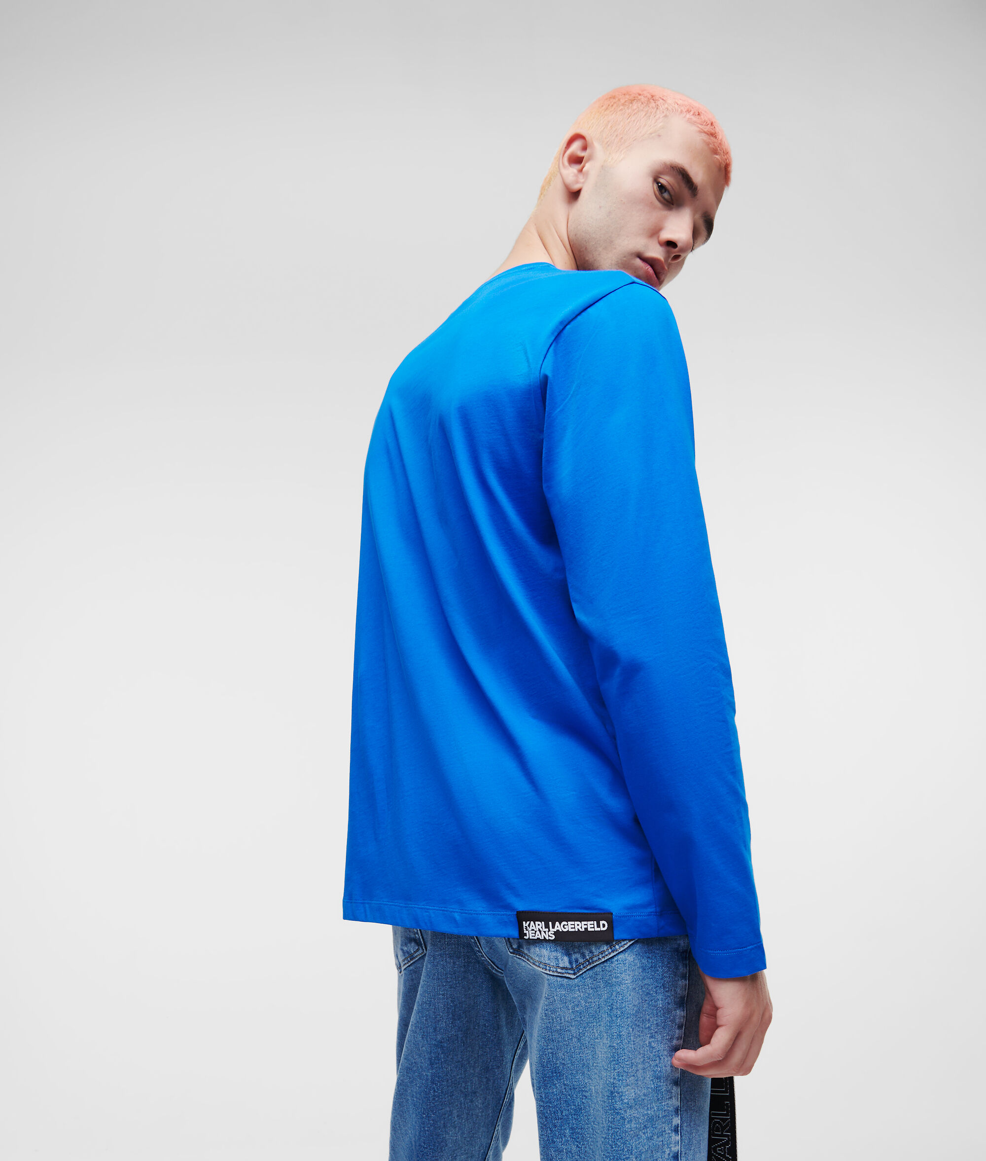 T-SHIRT MANCHES LONGUES AVEC LOGO KLJ