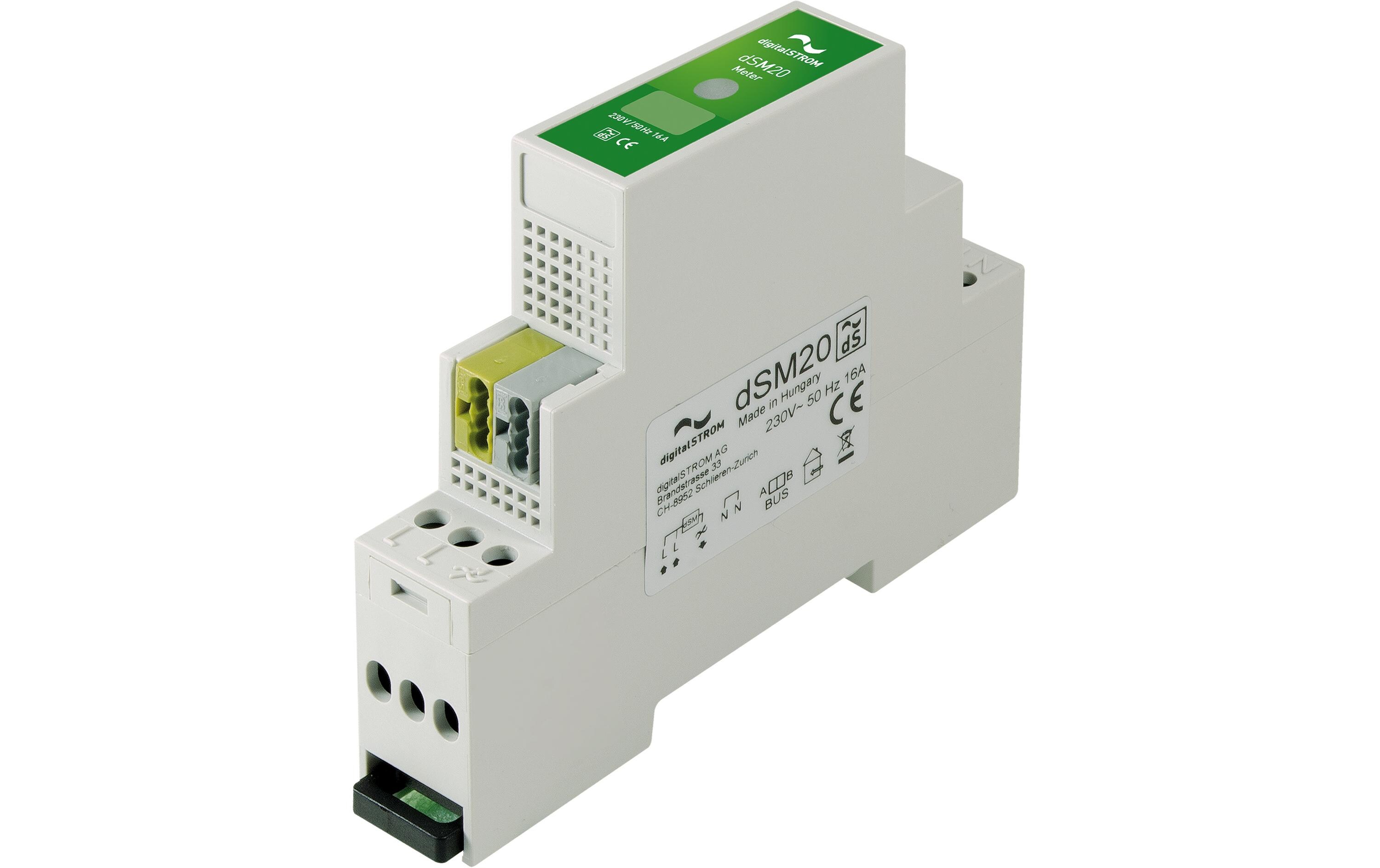 Meter dSM20, 16 A, für DIN-Schiene<br>DigitalSTROM Steuermodul