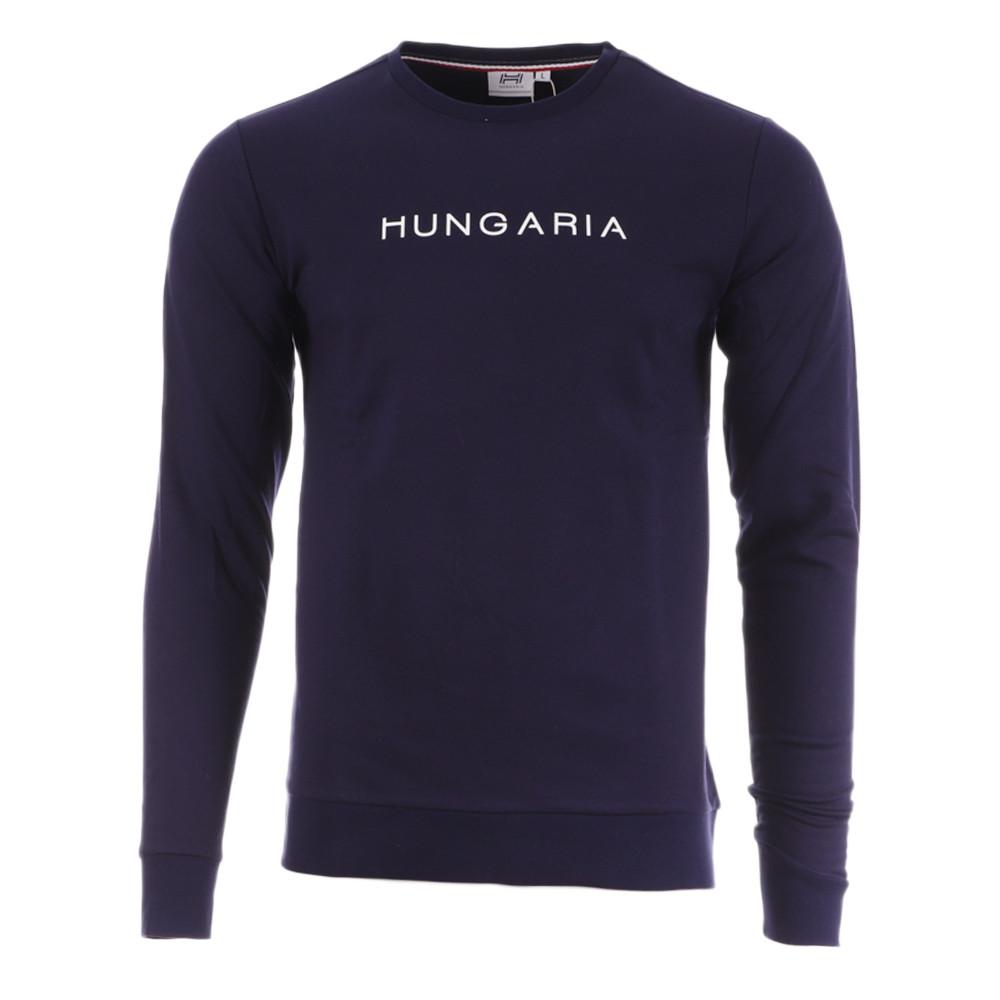 Hungaria Sweat Marine Homme Hungaria Akan