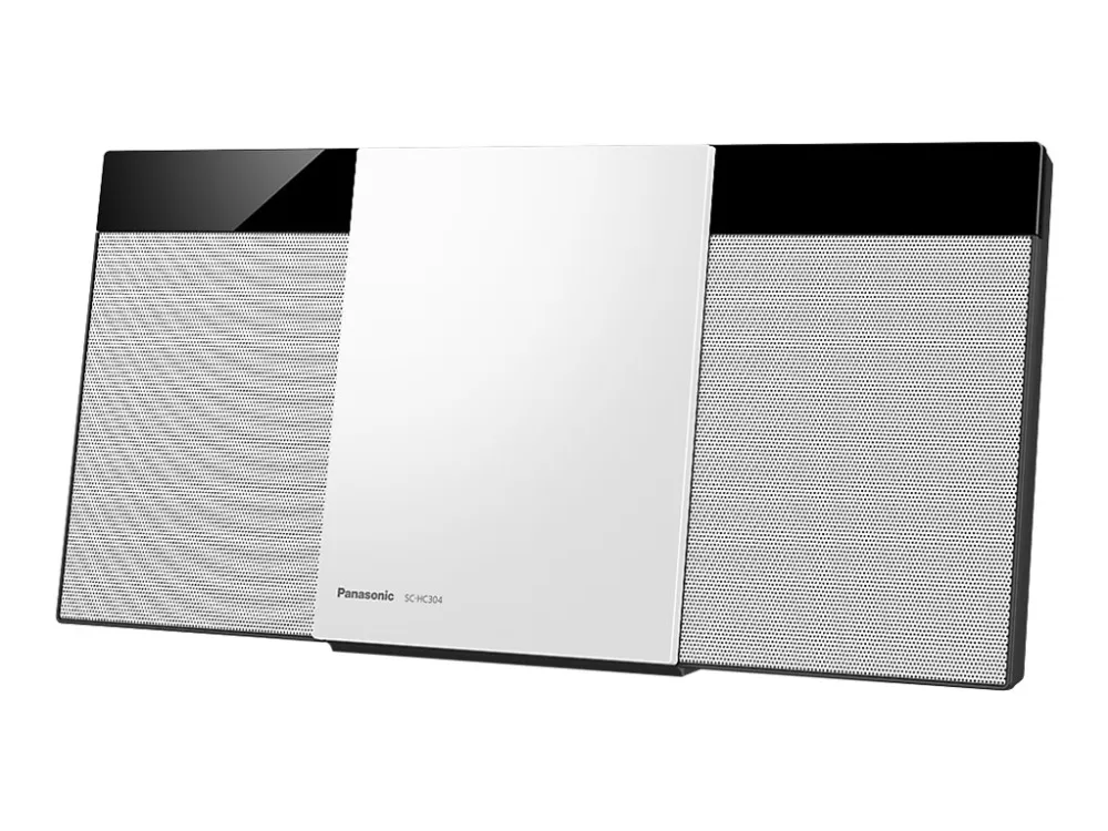 Panasonic SC-HC304 - Mikrosystem 10 Watt - hvid