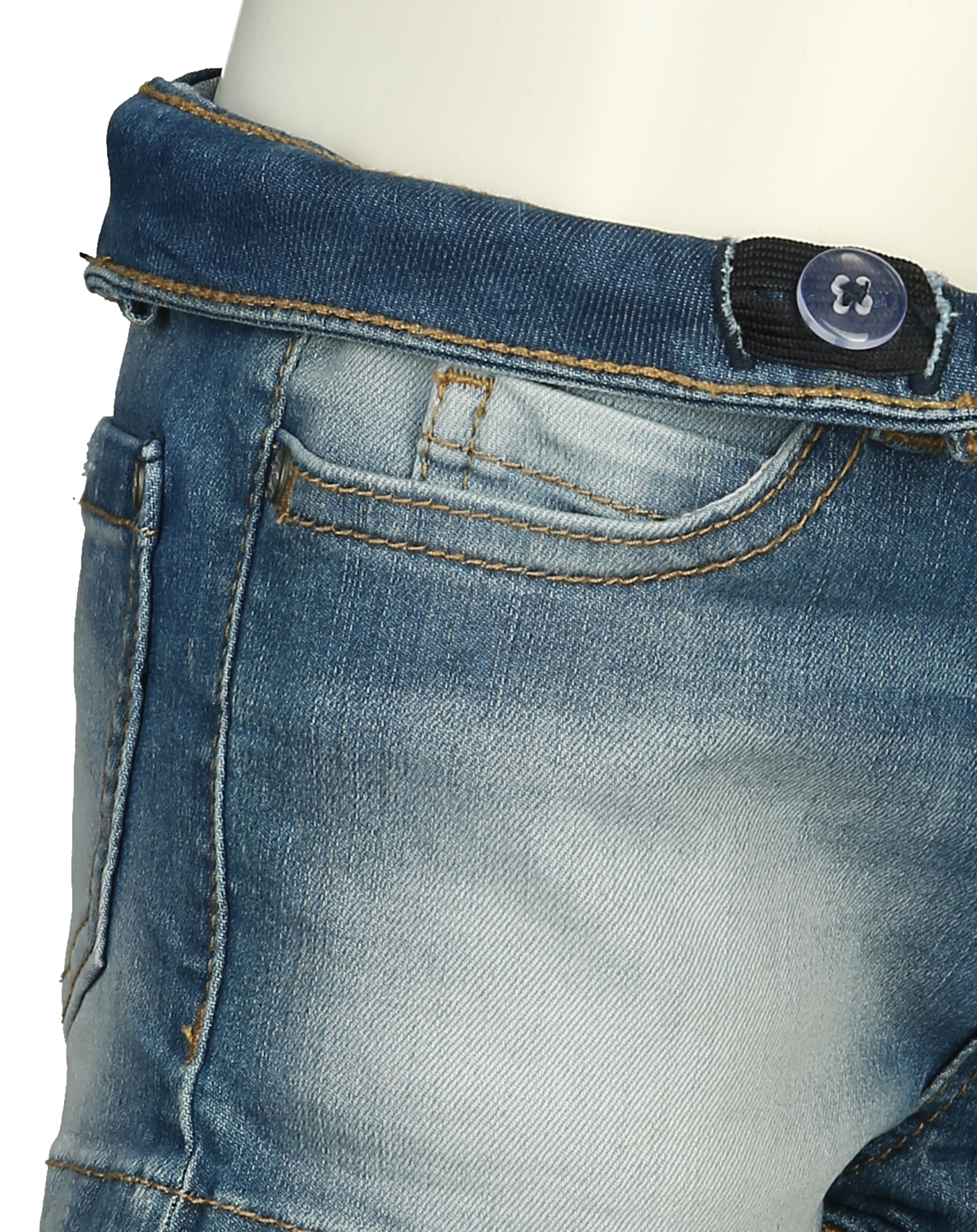Jeans-Shorts SUMMER BASIC in mittelblau