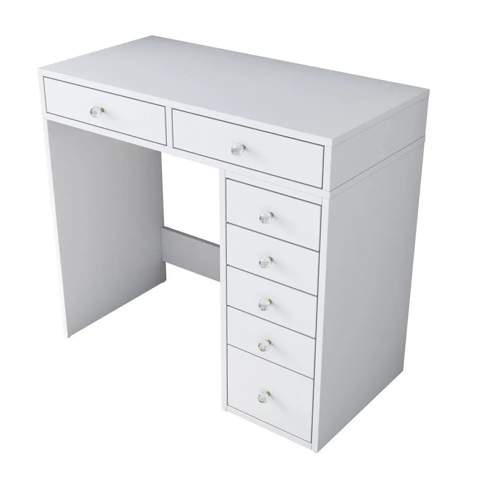 Kaptafel Wit Hout - 90x44,5x81,6cm - Beyas