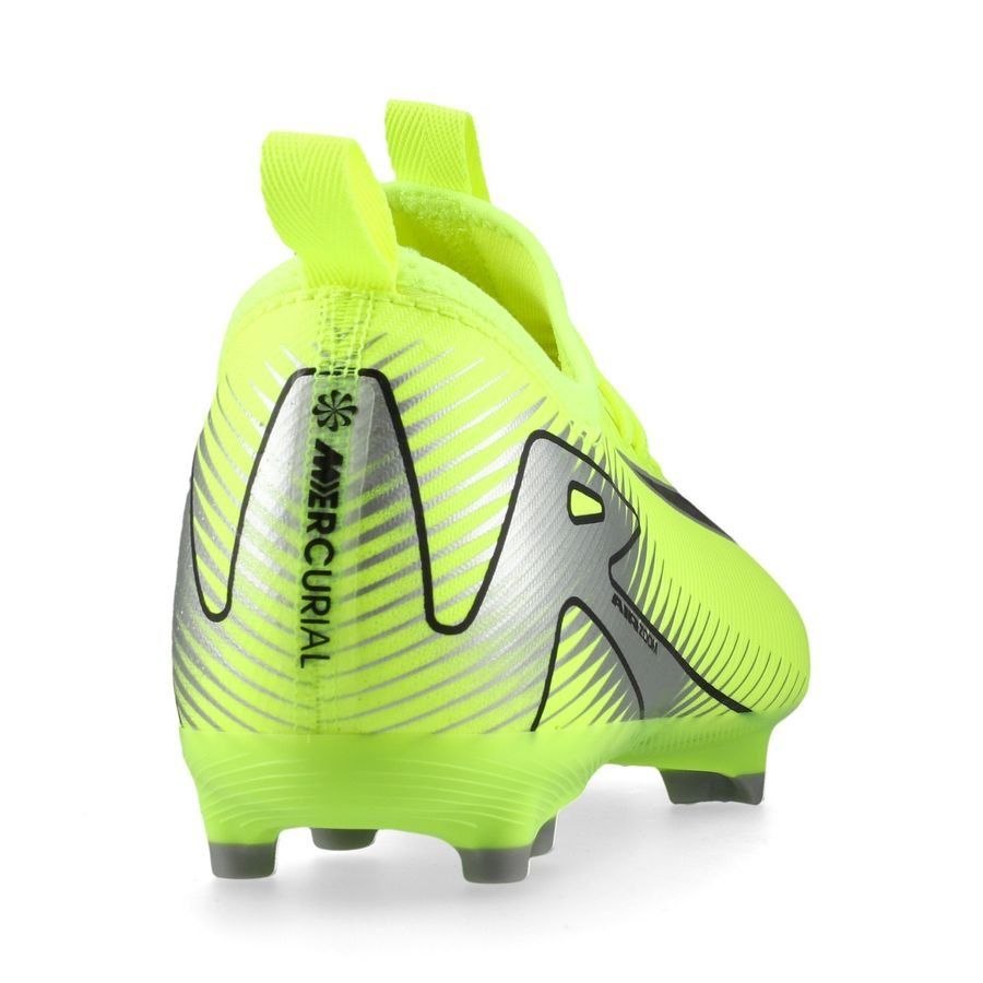 Nike Air Zoom Mercurial Vapor 16 Academy MG Mad Voltage - Jaune Fluo/Noir Enfant