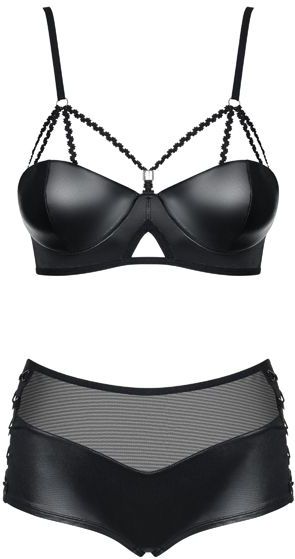 Obsessive Leatheria Set - Zwart