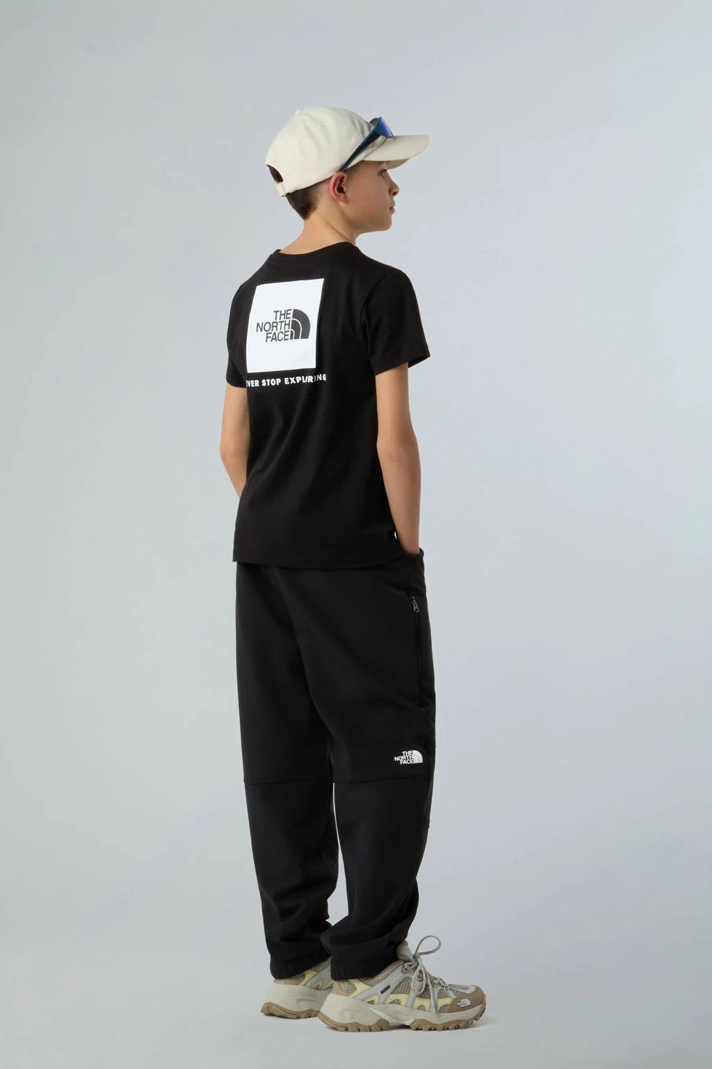 The North Face T-shirt Box NSE zwart