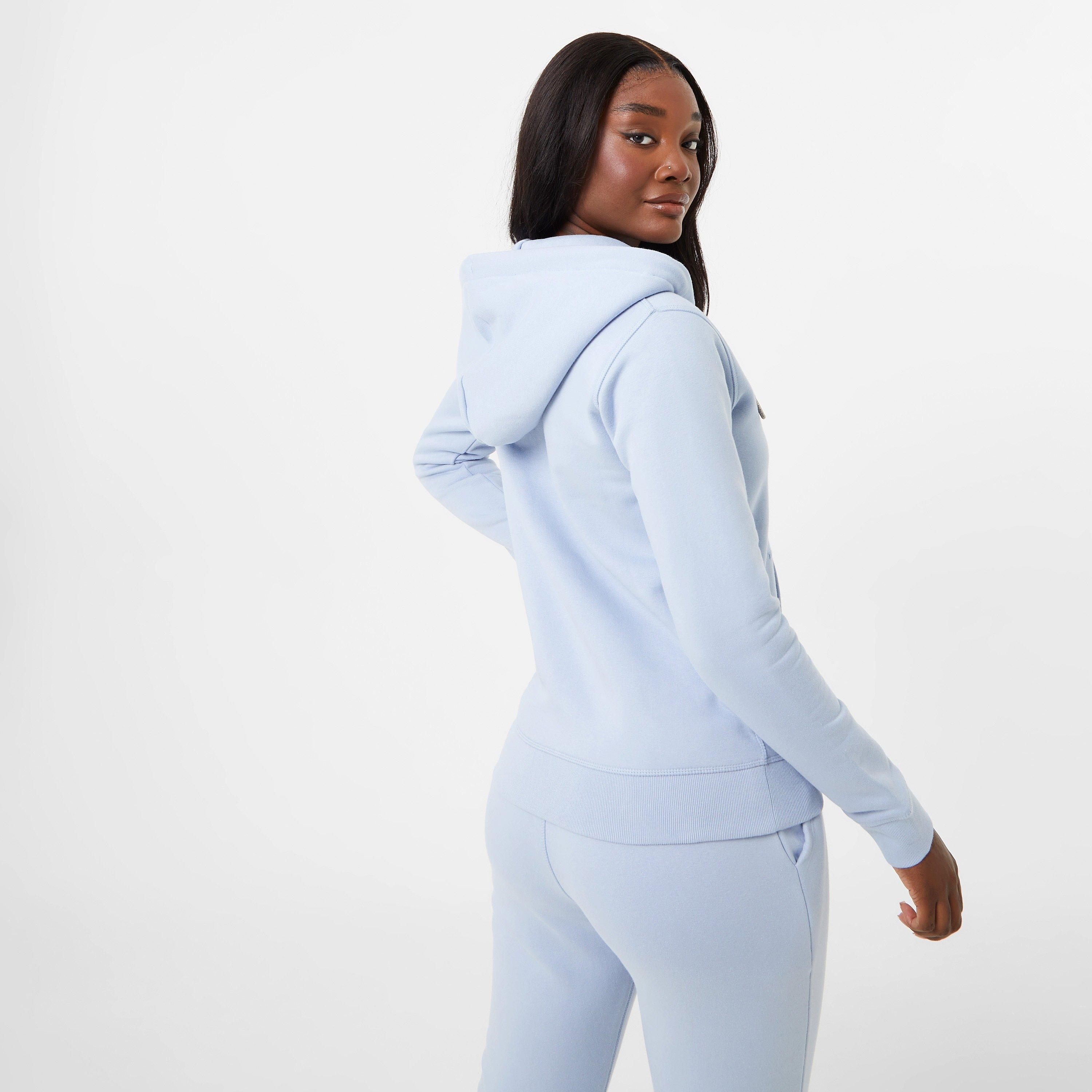Jack Wills JW Hunston Logo Zip Hoodie