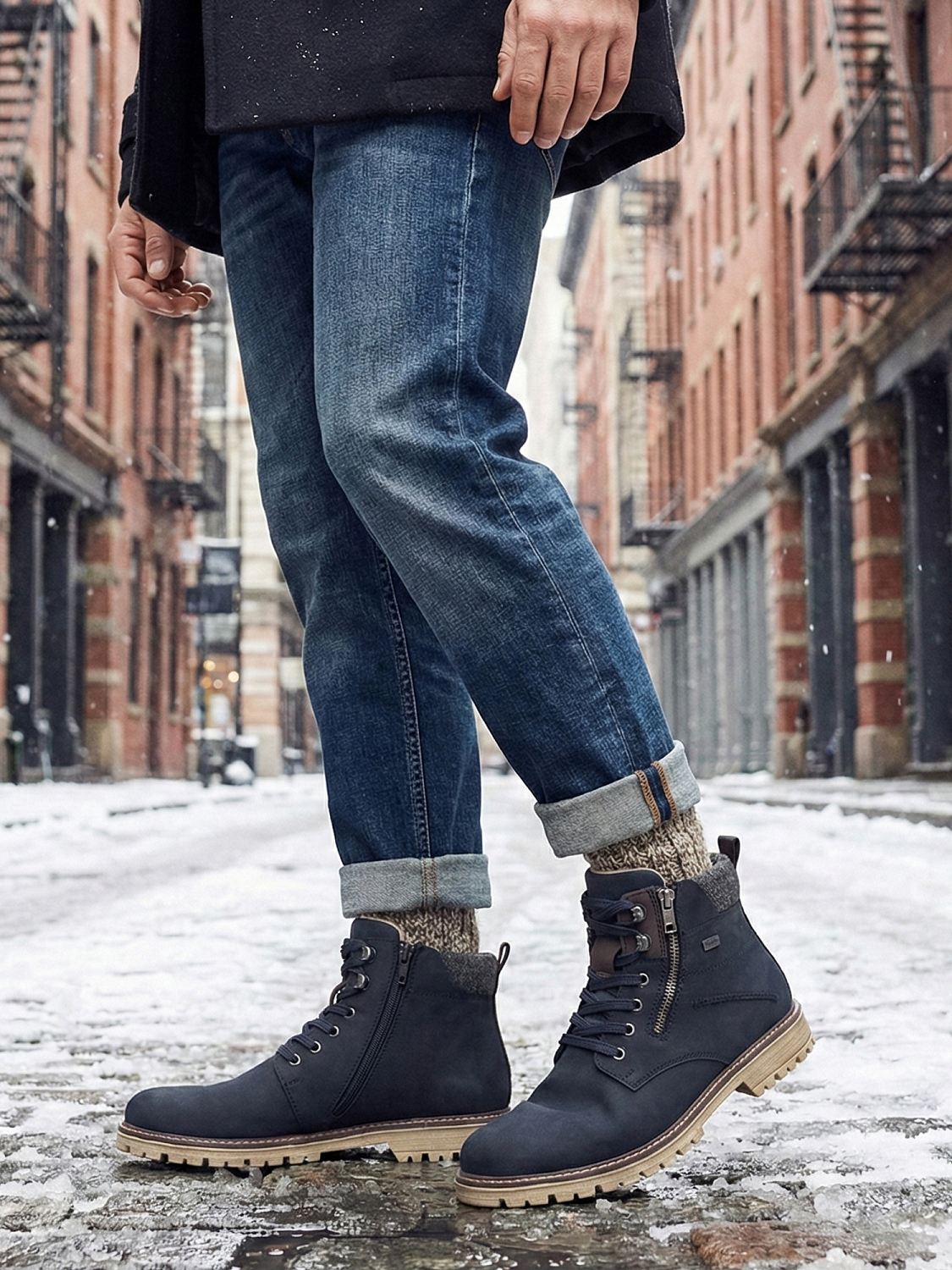 Rieker Comfort winter boots varmfôret