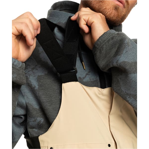 Pantalon de ski QUIKSILVER UTILITY BIB PALE KHAKI
