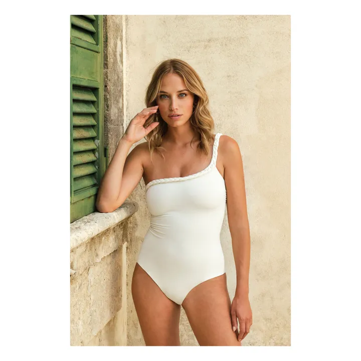 Khaven Maillot 1 Pièce India | Blanc cassé