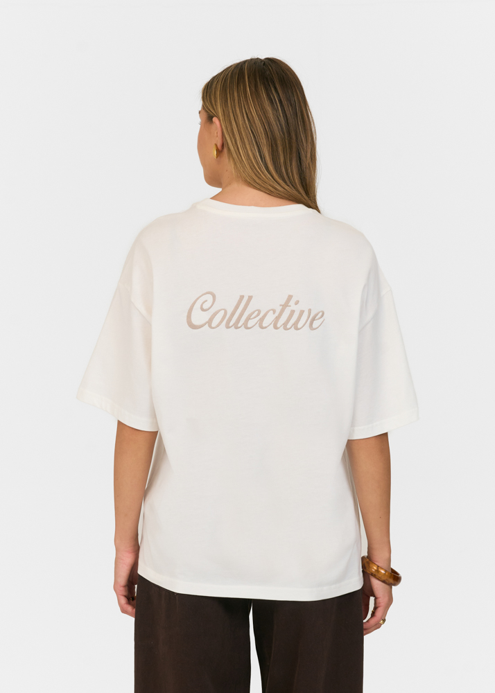Collective t-shirt creme