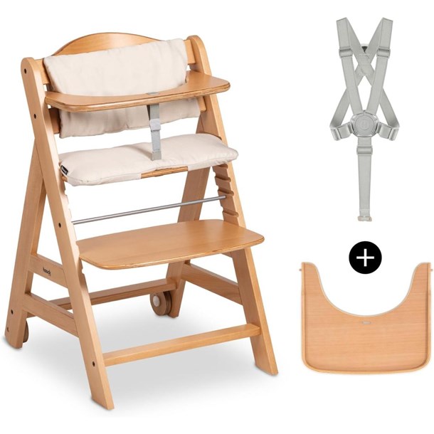 Chaise haute - beta  natural
