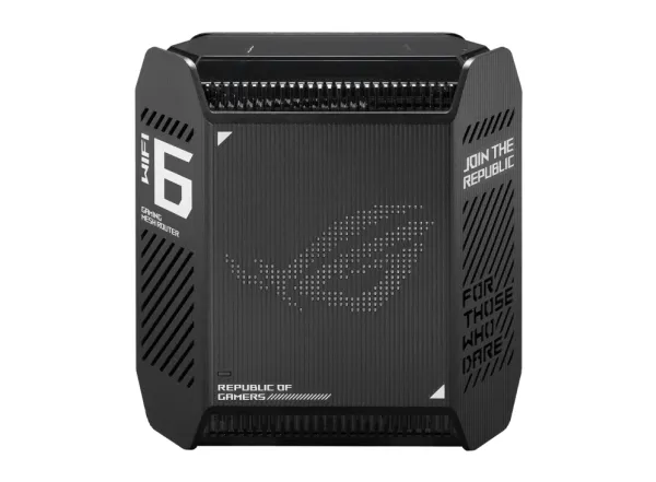 ASUS ROG Rapture GT6 - Wi-Fi-system - (2 routere) - op til 5800 sq.ft - mesh 1GbE, 2.5GbE - Wi-Fi 6 - Dual Band
