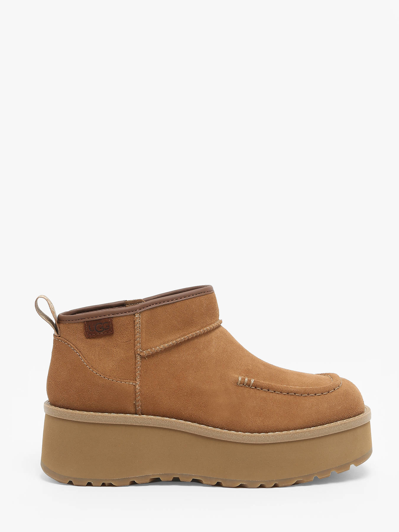 Boots Cityfunc ultra semelle compense en cuir UGG