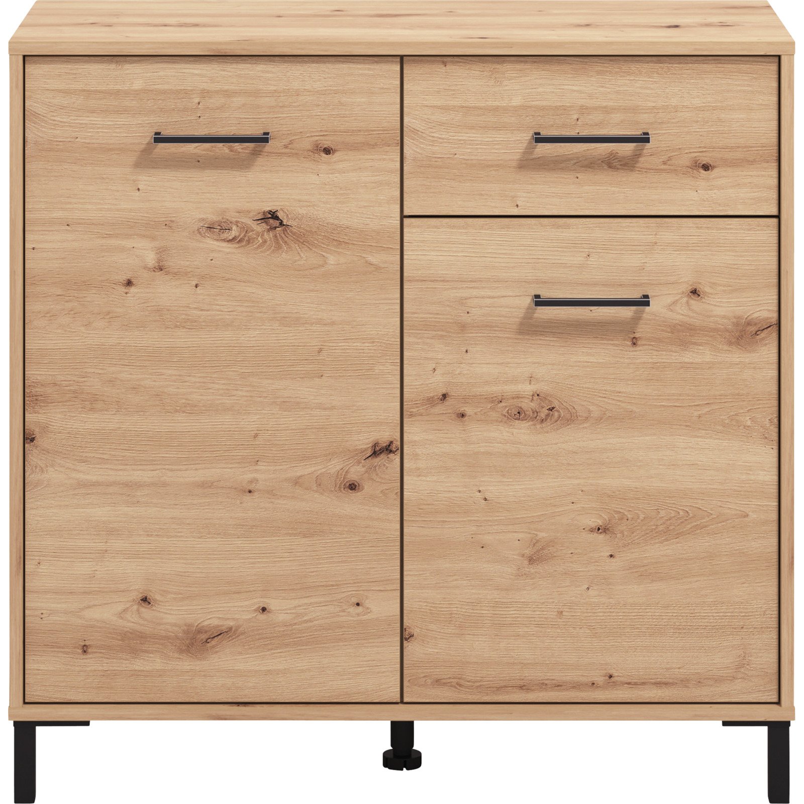 Kommode Vienna, Dekor Eiche Artisan, 93 x 90 x 40 cm