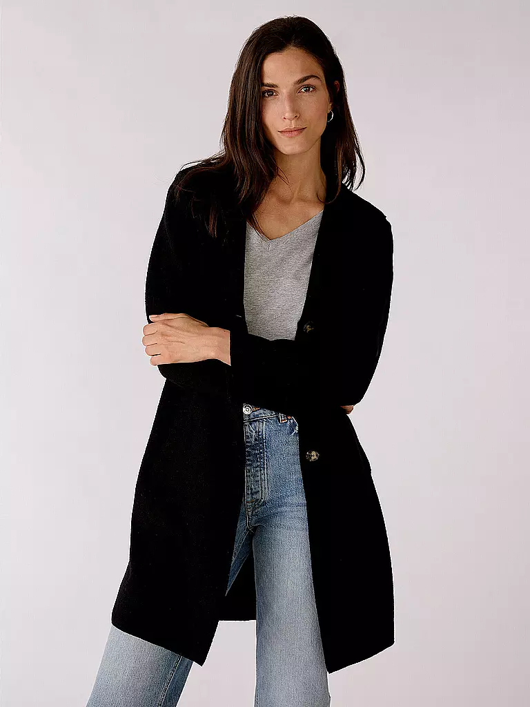 OUÍ Pullover schwarz