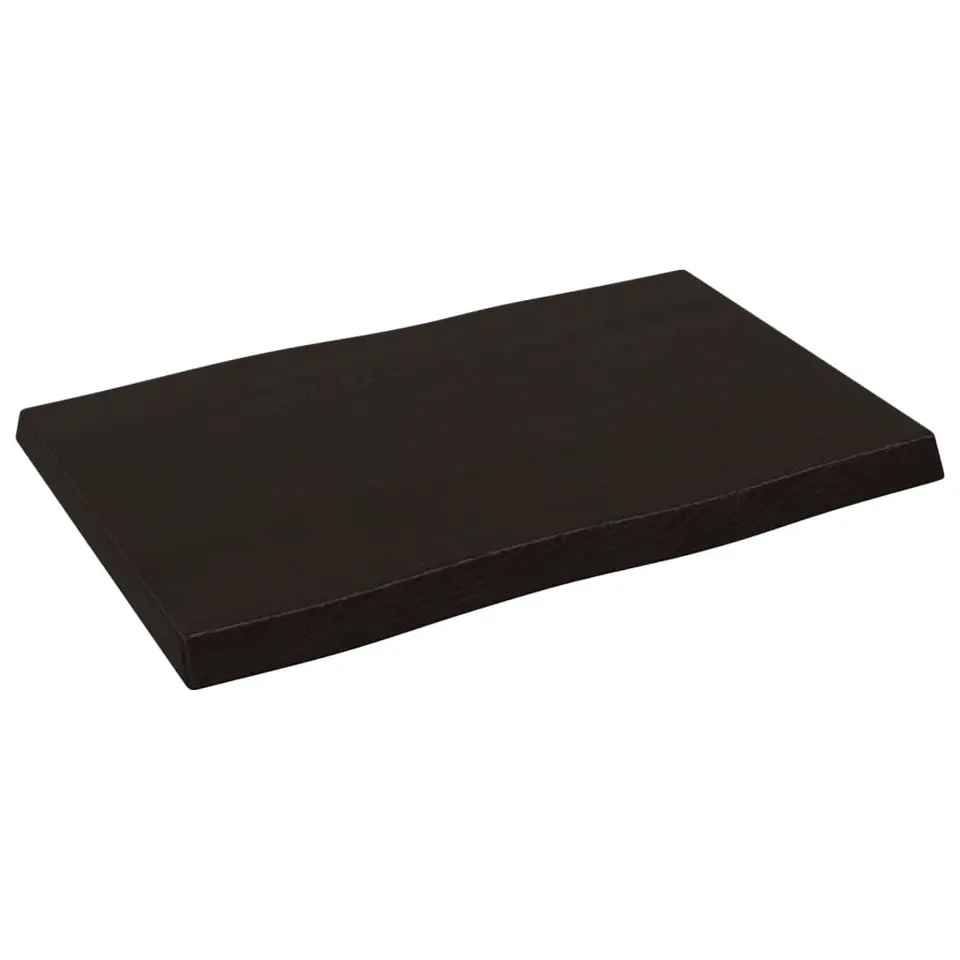 vidaXL - Tafelblad - Bruin - Eikenhout - 60 x 40 x 4 cm