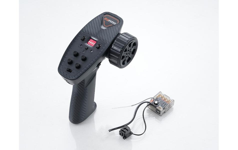 Scale Crawler FCX18 Hummer EV Schwarz, 1:18, RTR<br>Detailgetreues Hummer EV Scale RC Modell