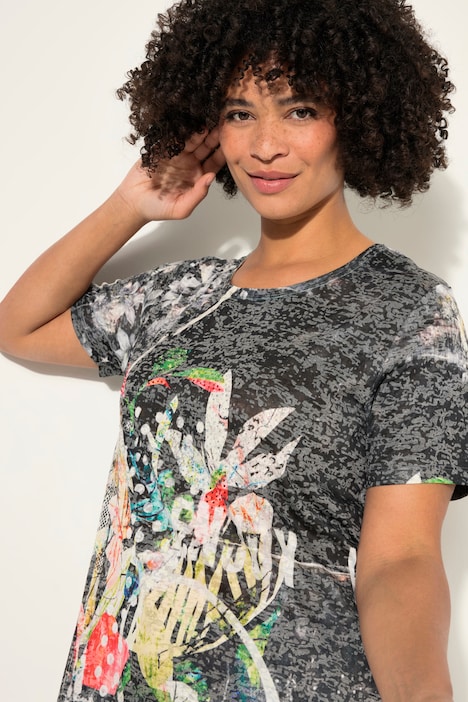 T-Shirt, Mustermix, Halbarm