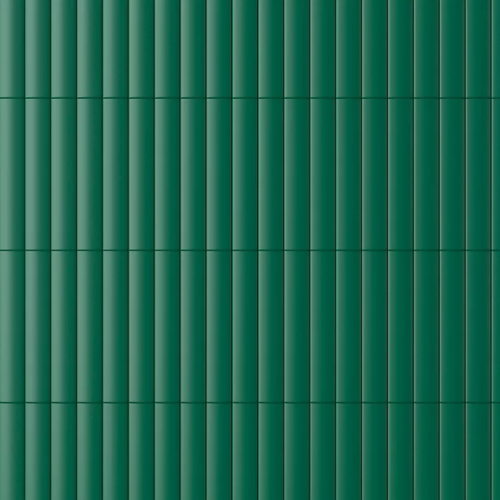 Canisse double face PVC vert L.3 m x H.1.5 m