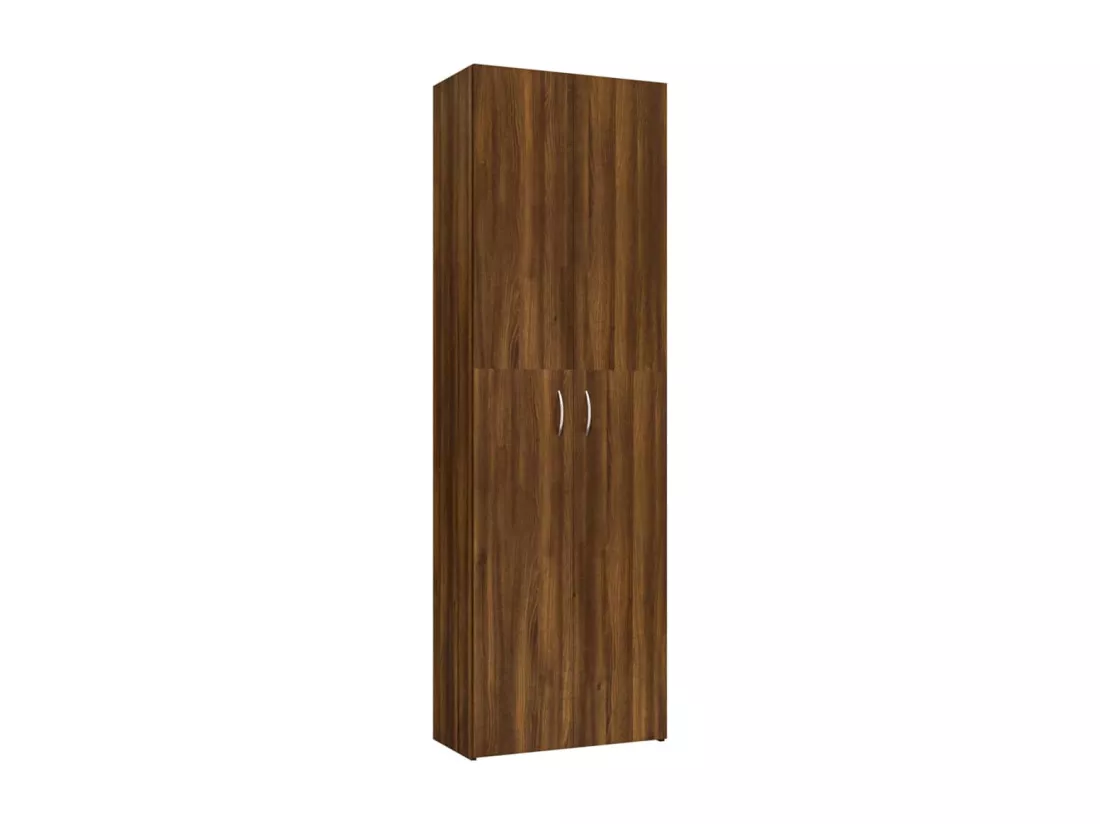 Armoire de bureau Chêne marron 60x32x190 cm Bois d'ingénierie