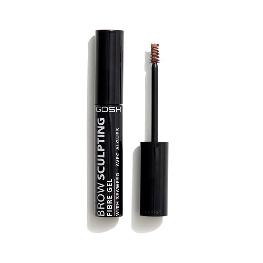 Gosh Copenhagen Brow Sculpting Fibre Gel, Nutmeg