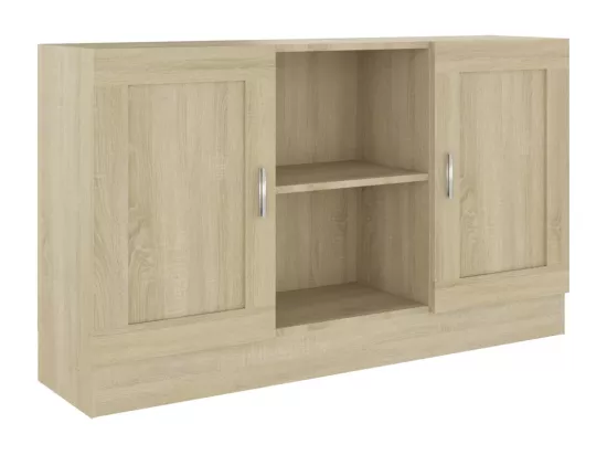 Buffet Chêne sonoma 120x30,5x70 cm Aggloméré