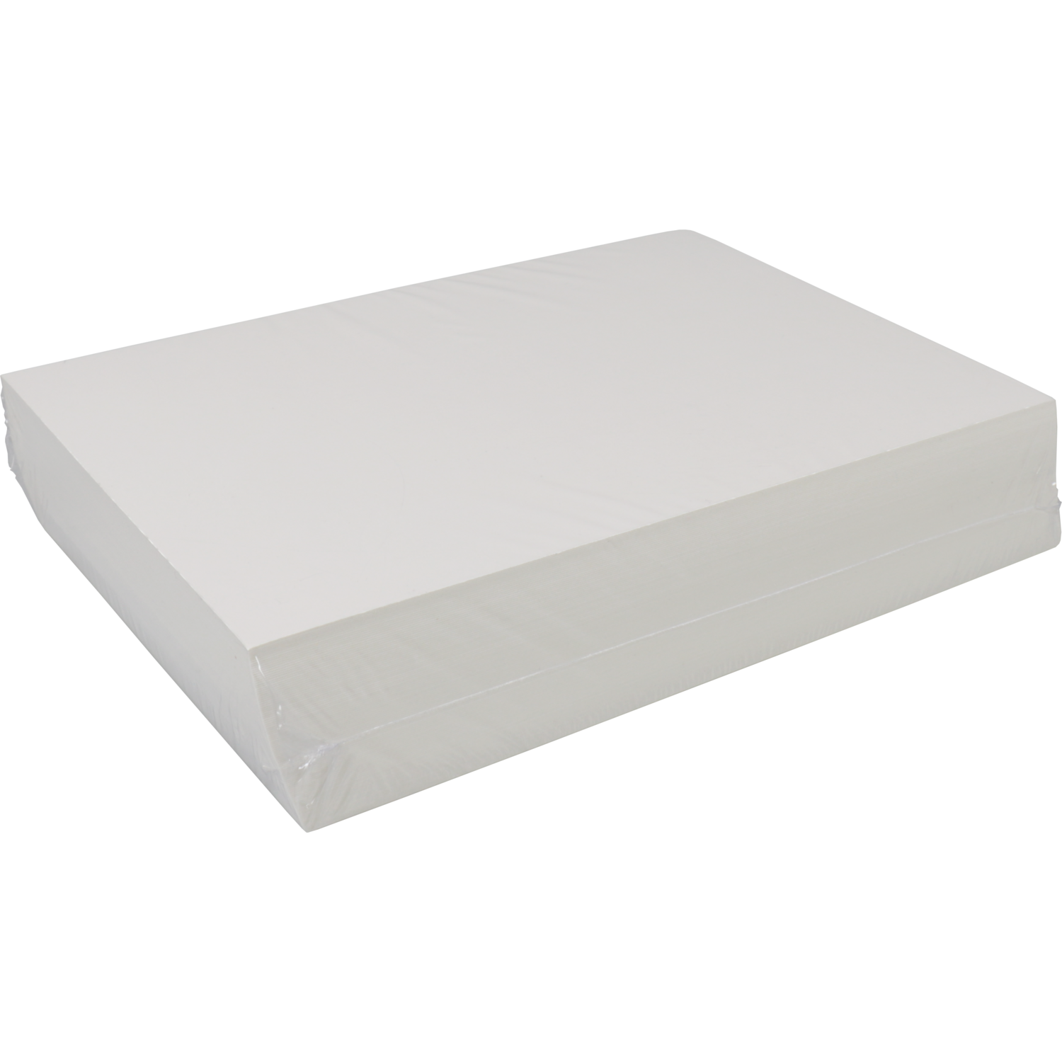 Prijskaart etalagekarton, 24x17cm, karton, wit