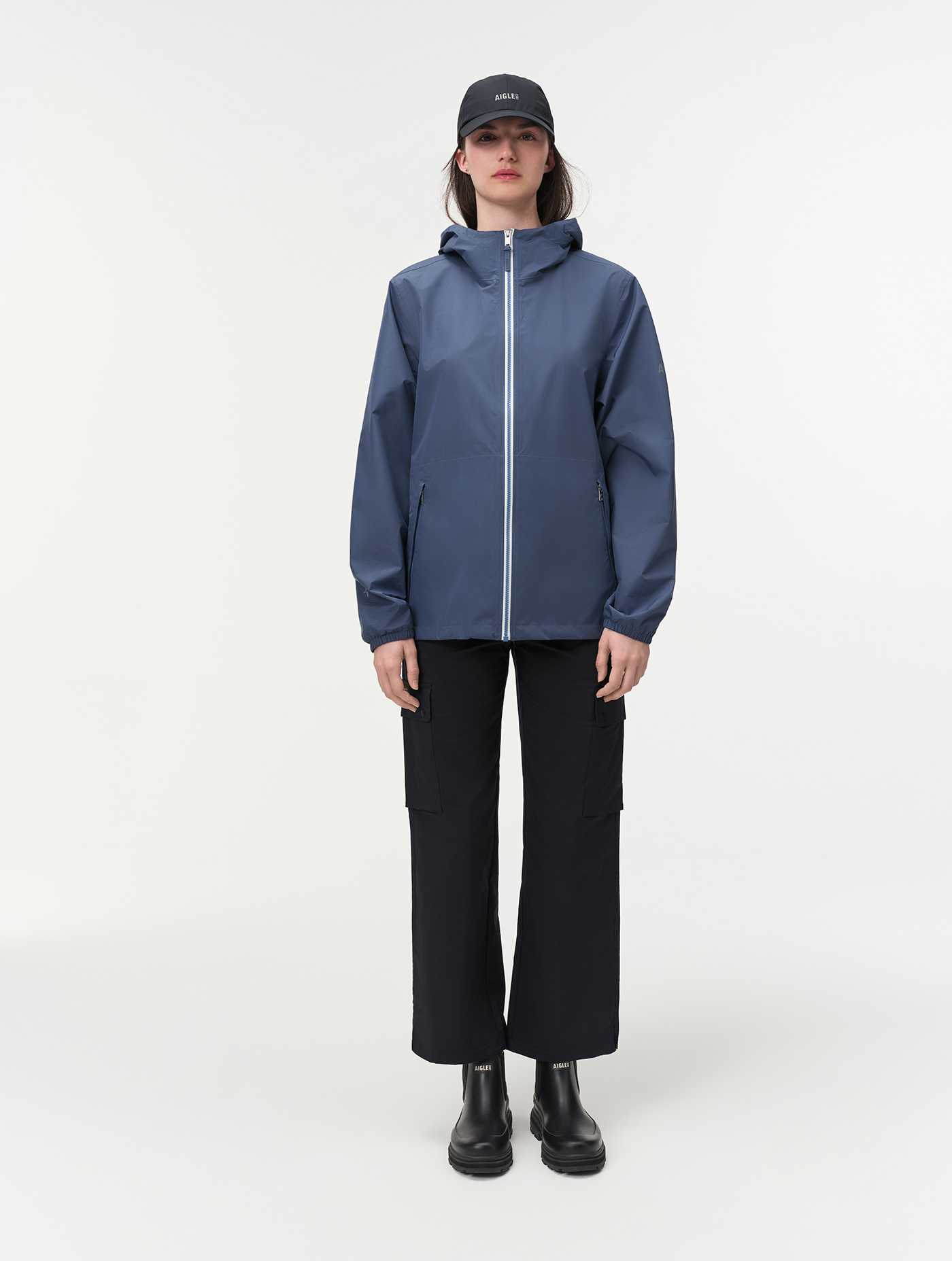 Rainpack 70 : Imperméable mixte coupe-vent MTD , court et pliable MARAIS