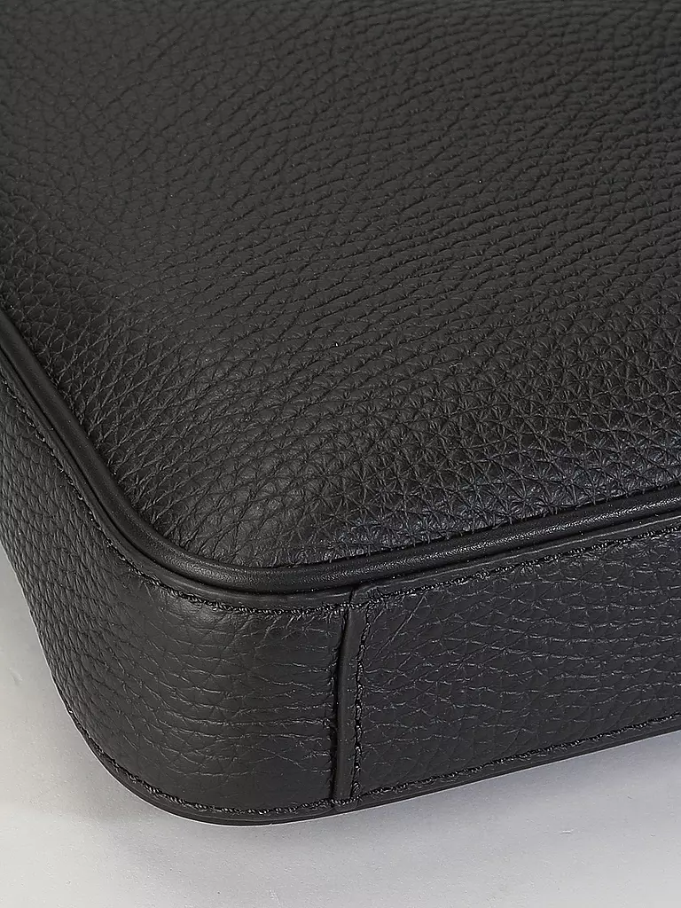 BOSS Ledertasche - Aktentasche NEW CROSSTOWN  schwarz