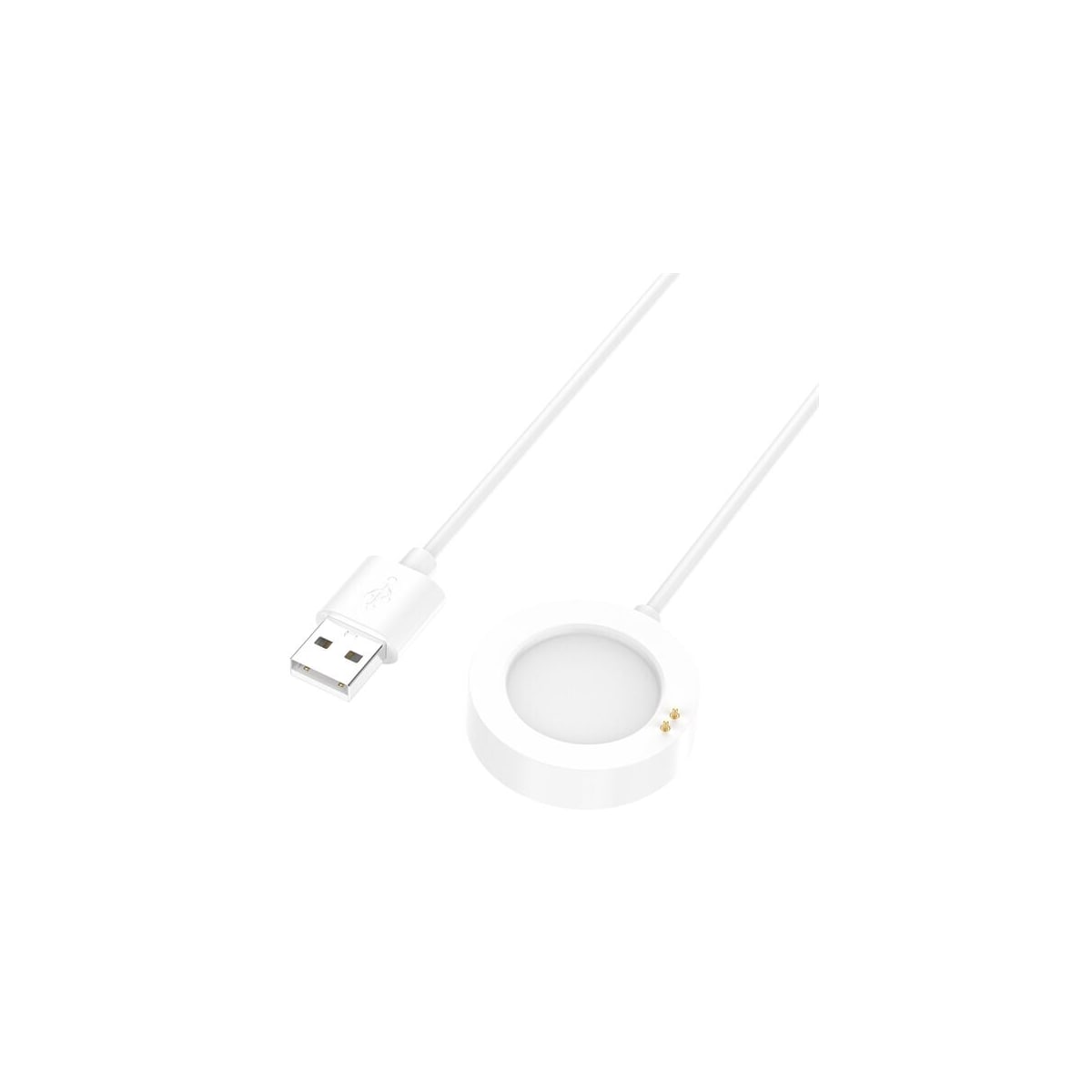 Lader til Xiaomi Watch 2 Pro - USB 1m - Hvit