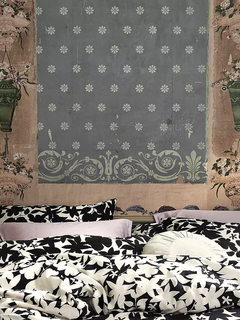 ESSENZA Perkal Bettwäsche IMARA 70x90cm / 140x200cm Antracite grau