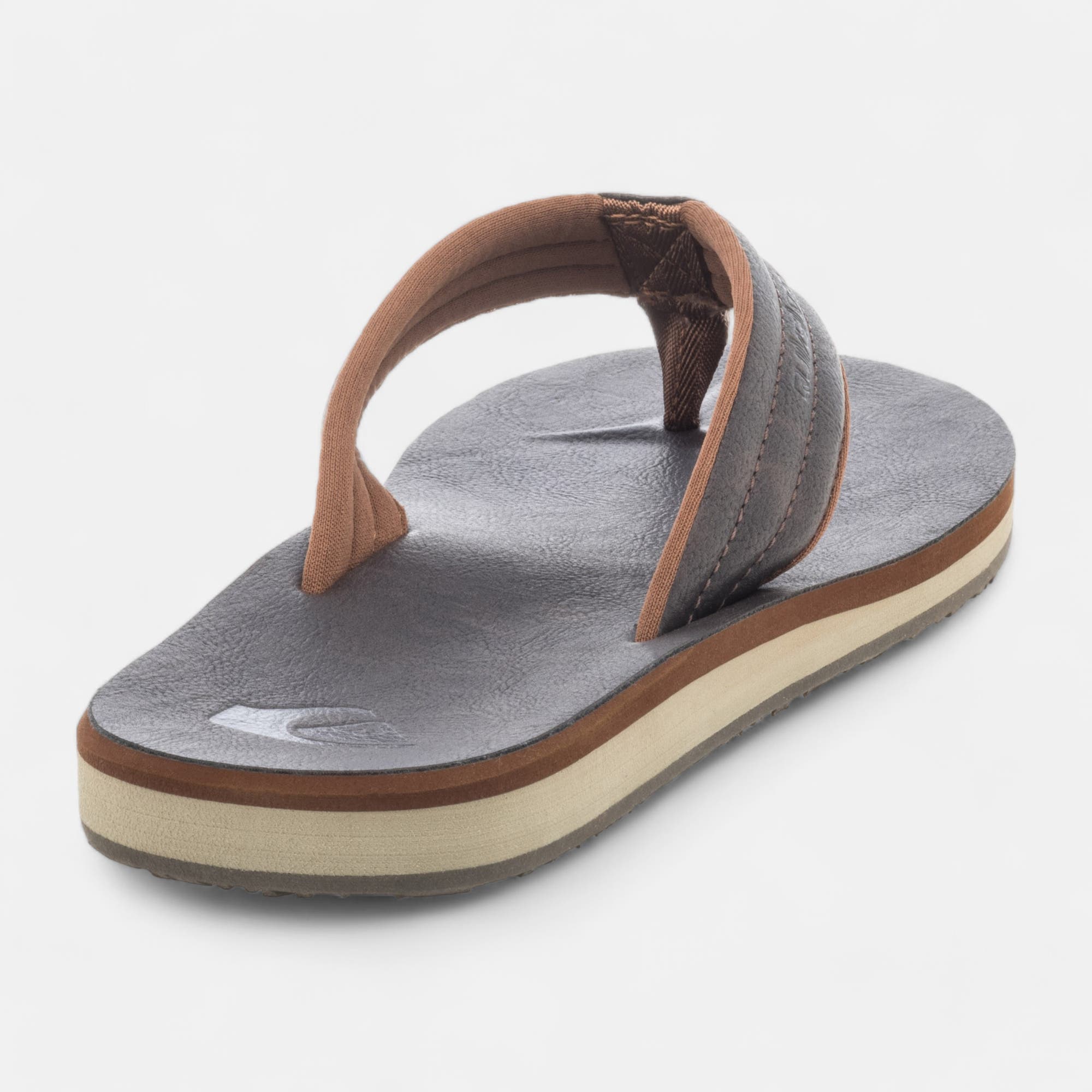 Claquettes de plage Homme marron