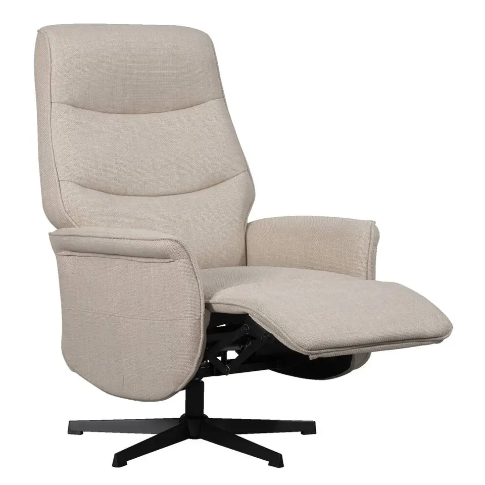Relaxfauteuil Boaz - elektrisch verstelbaar - zand